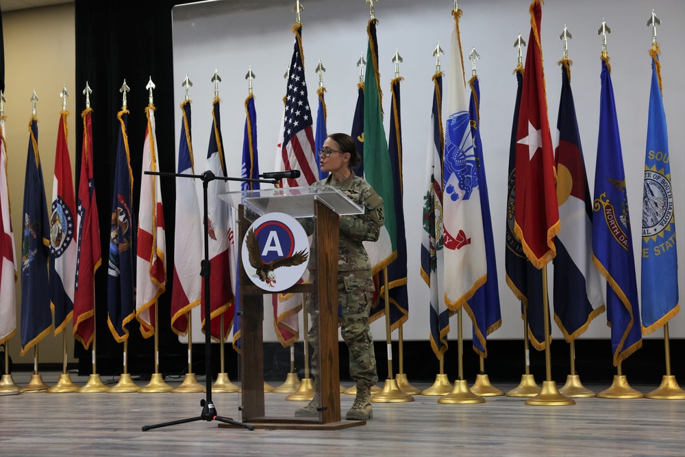 248th Army Birthday Celebration and Reenlistment Ceremony, Kuwait, June 2023