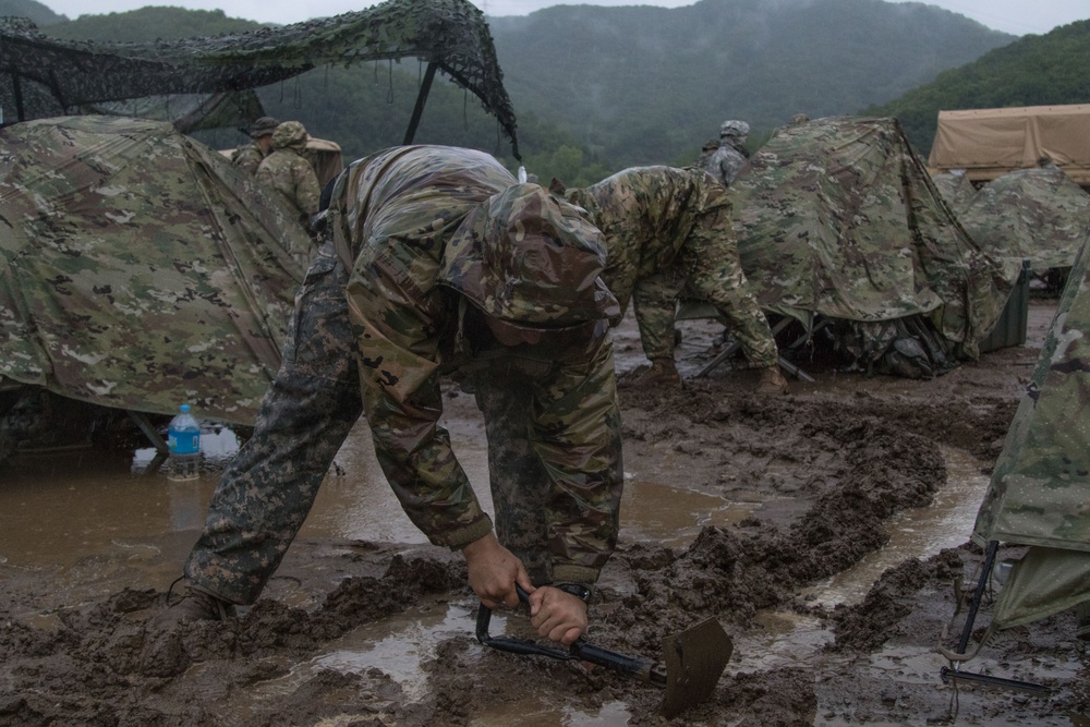 The 1-134th Cavalry Squadron conducts annual training in South Korea