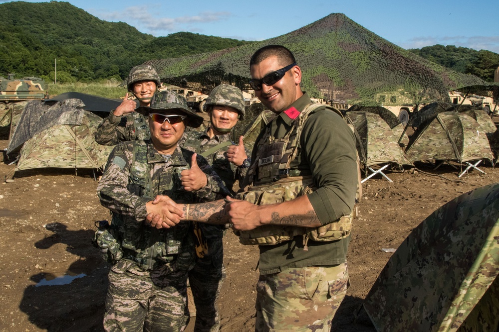 1-134th Cavalry Squadron conducts annual training in South Korea