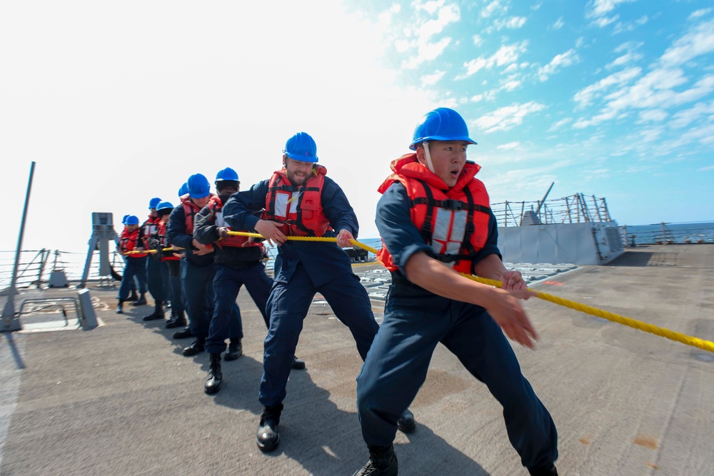 BALTOPS 23: USS Paul Ignatius Conducts Underway Replenishment