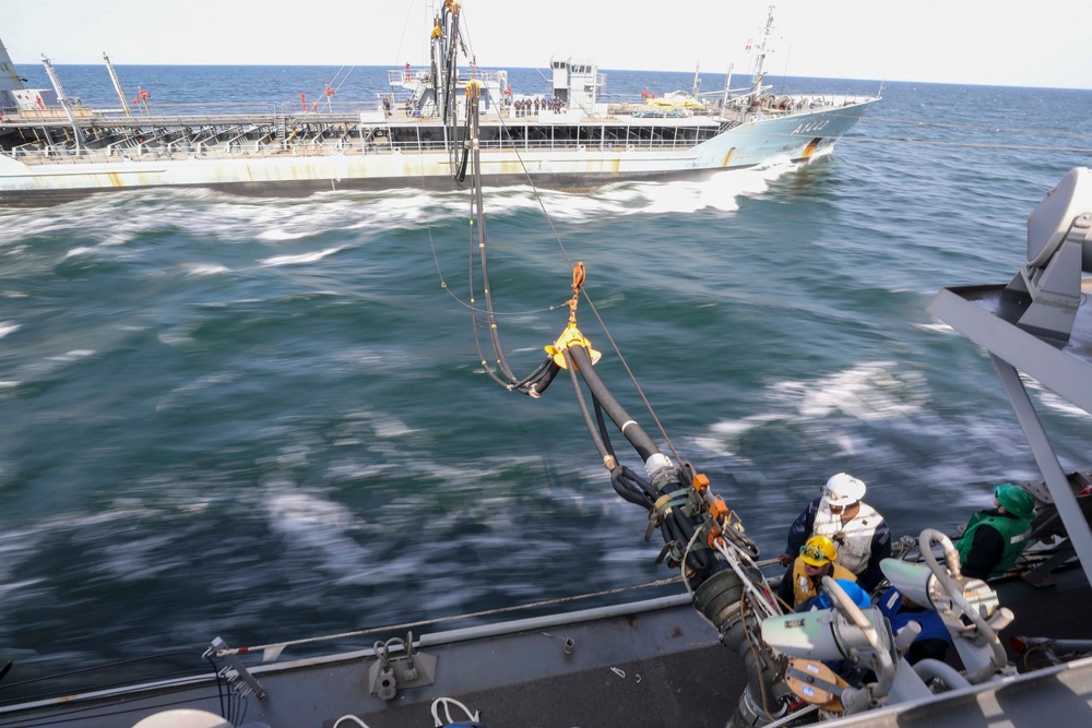 BALTOPS 23: USS Paul Ignatius Conducts Underway Replenishment