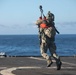 EOD Mobile Unit 6 Conducts an HVBSS Drill Aboard USS Normandy