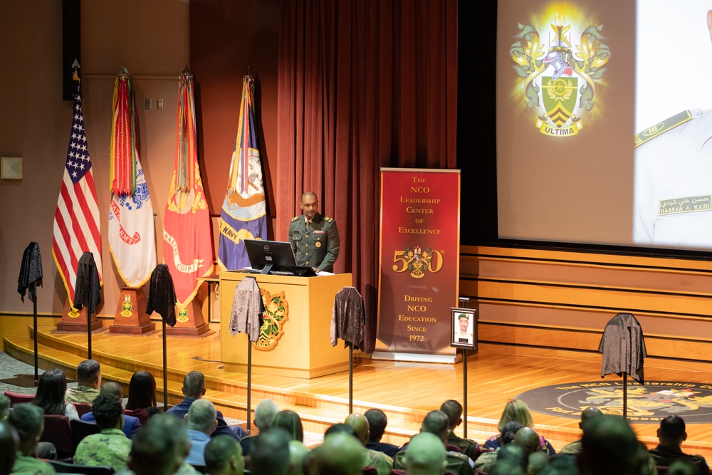 Command Sergeant Major Hassan Karam HoF Induction