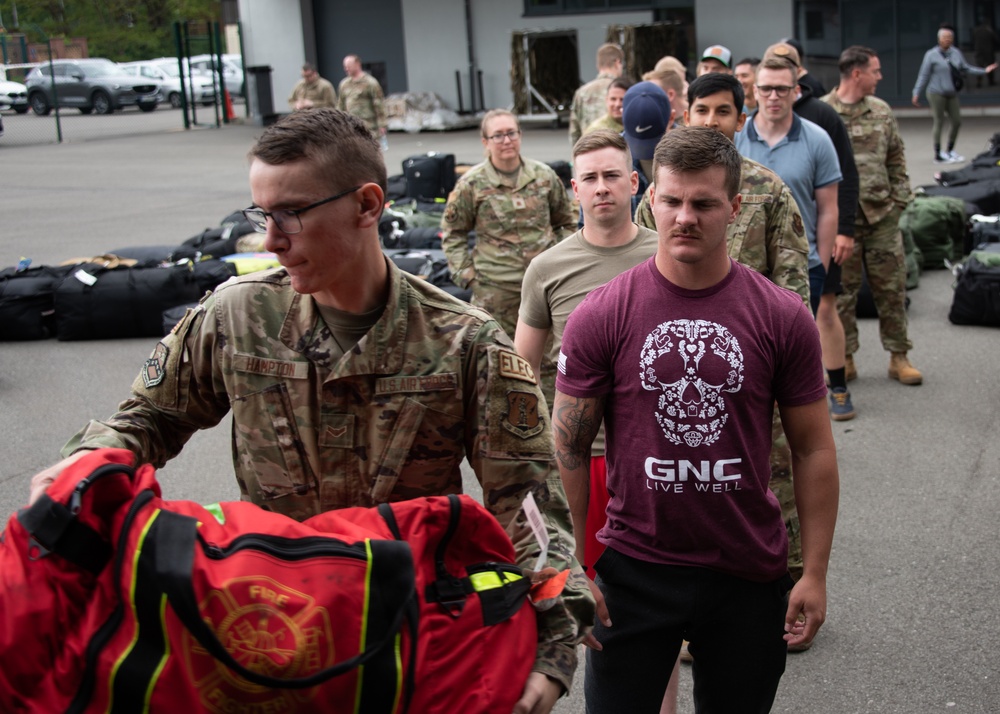 Wing successfully redeploys Airmen before 406th AEW activation