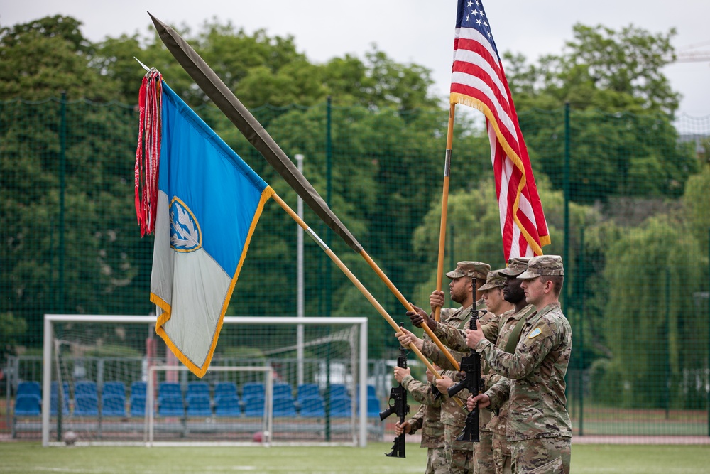 504th EMIB Cases Colors, Transfers Authority to 525th EMIB