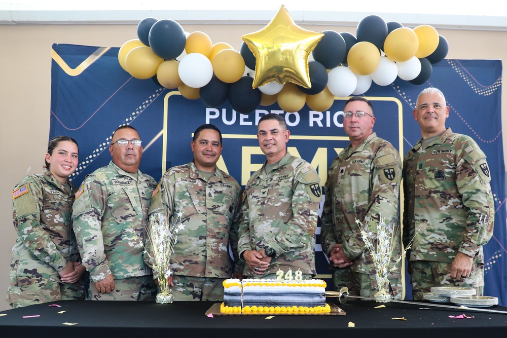 Puerto Rico Army National Guard Celebrate Army Birthday