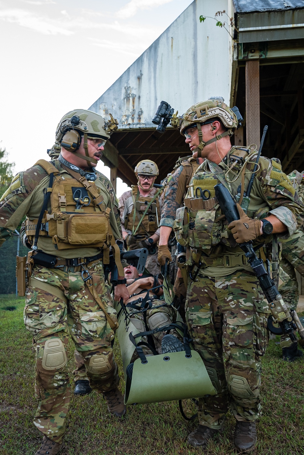 EODMU-5, Marines and Guam Police Field Training Exercise