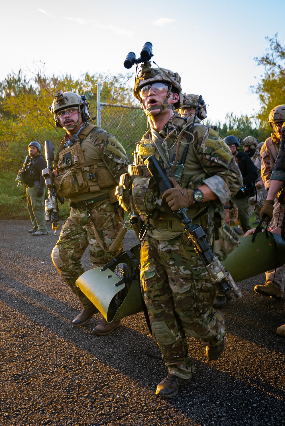 EODMU-5, Marines and Guam Police Field Training Exercise