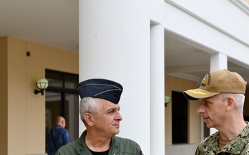 NSA Naples hosts Italian Air Force Personnel