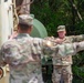 50th Regional Support Group HHC Soldiers learn to operate a Medium Tactical Vehicles during AT