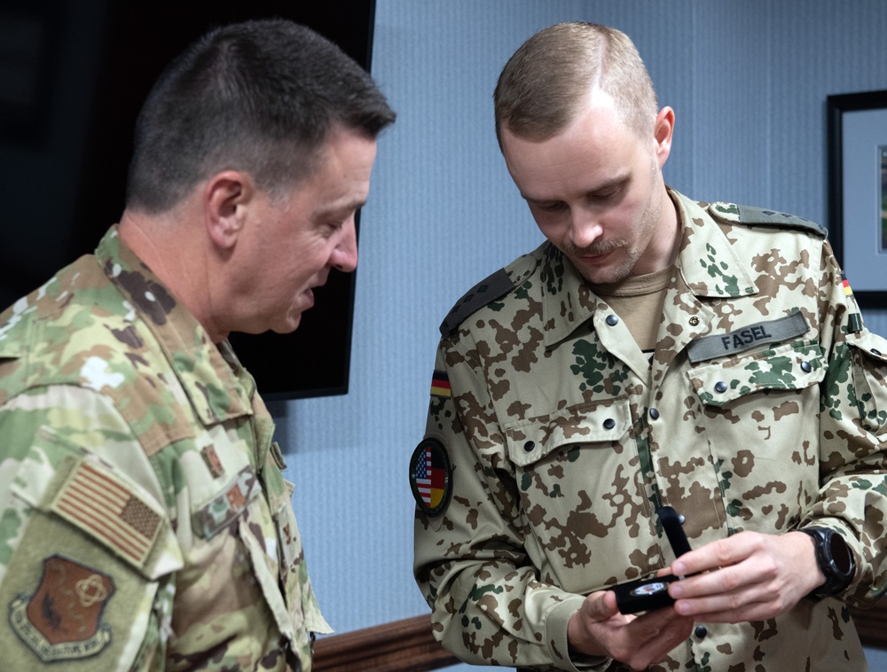 German exchange officer builds relationship in Pennsylvania National Guard