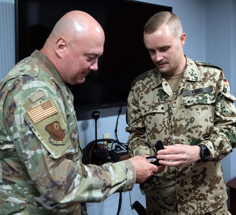 German exchange officer builds relationship in Pennsylvania National Guard