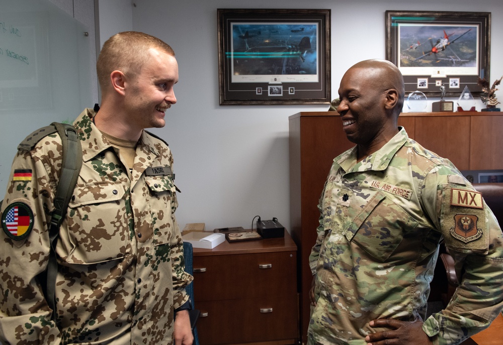 German exchange officer builds relationship in Pennsylvania National Guard