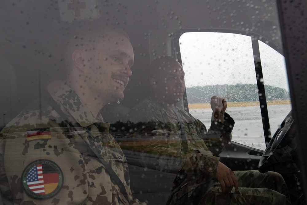 German exchange officer builds relationship in Pennsylvania National Guard