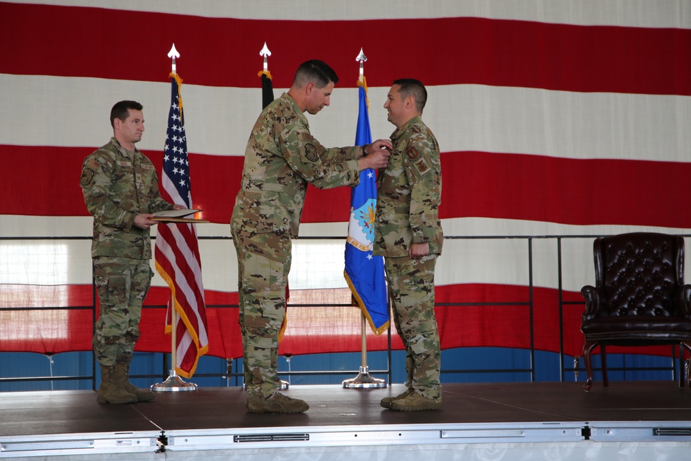 424th Air Base Squadron Change of Command