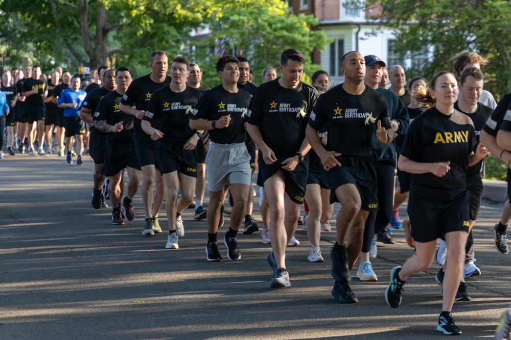 248th Army Birthday Run