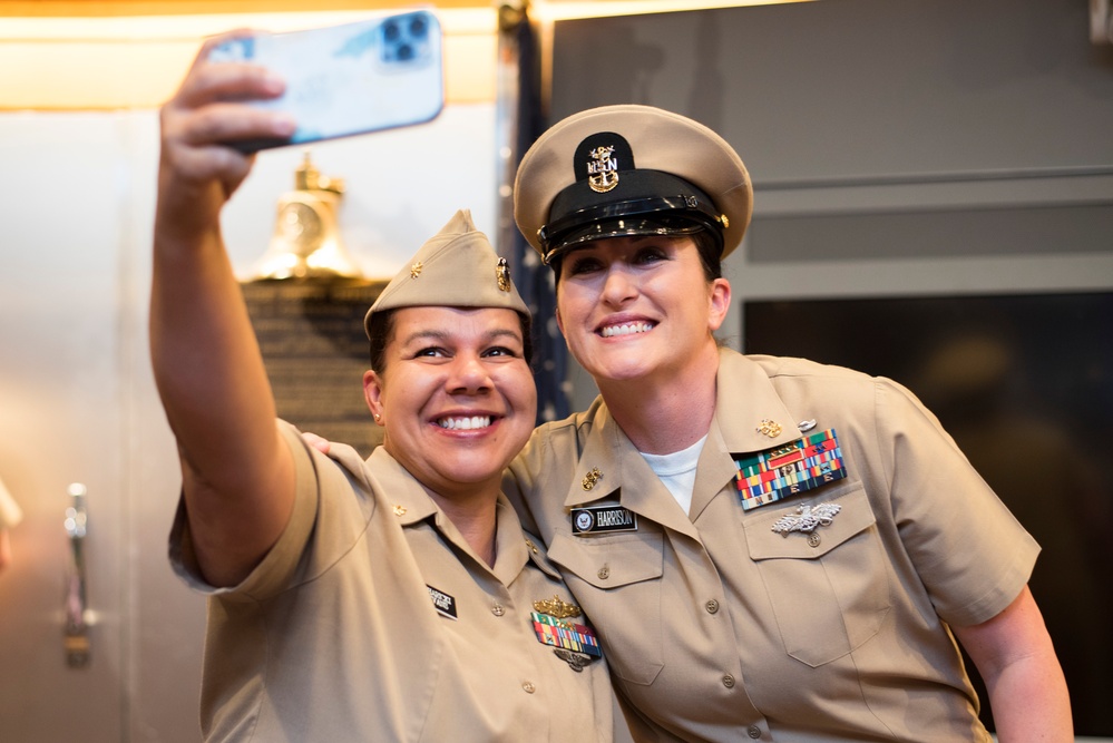 First Woman to Become Navy Master Chief Gunner's Mate