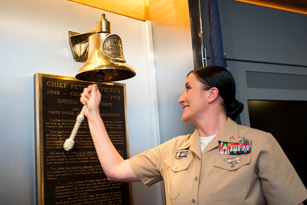 First Woman to Become Navy Master Chief Gunner's Mate
