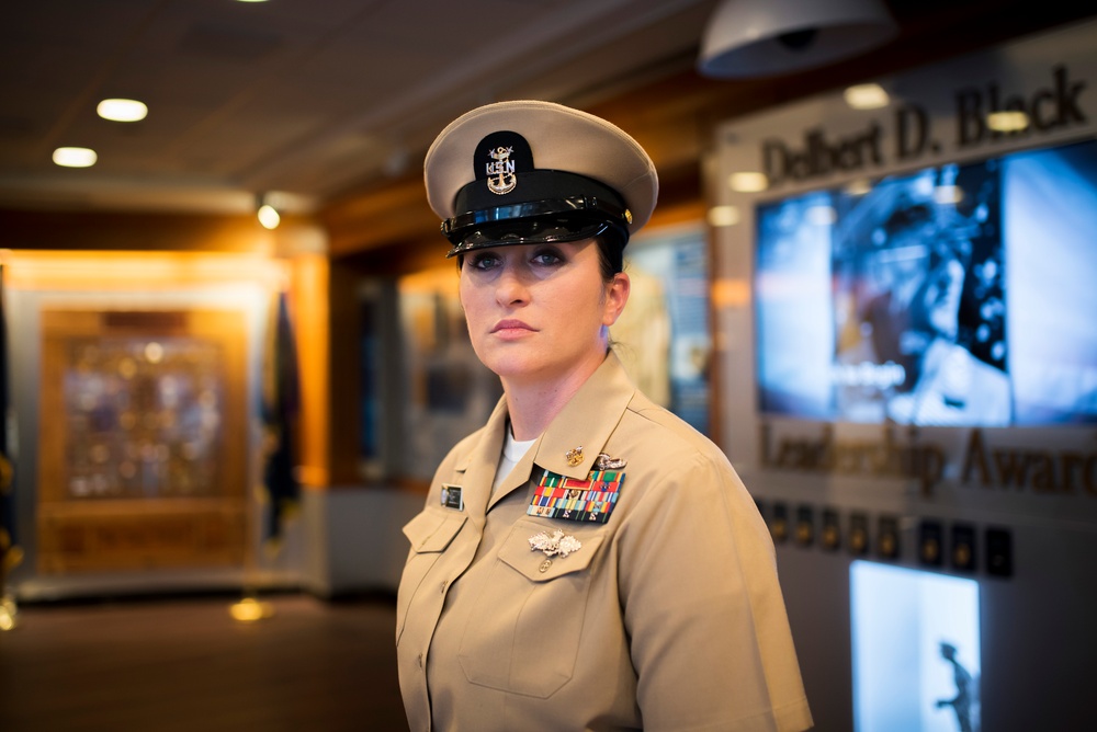 First Woman to Become Navy Master Chief Gunner's Mate