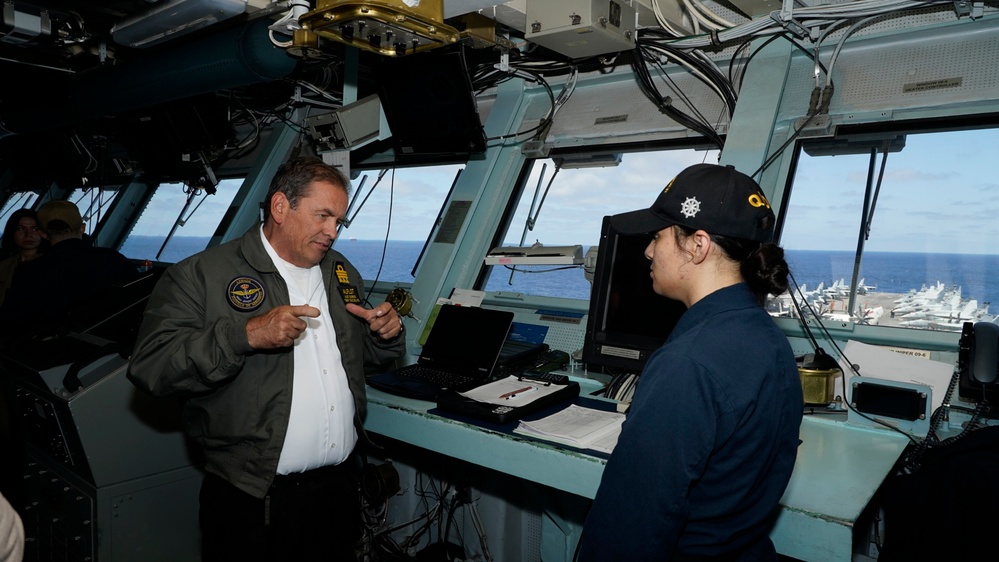 USS Gerald R. Ford Ship Visit