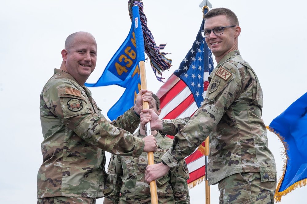 Mazerski takes command of the 436th AMXS