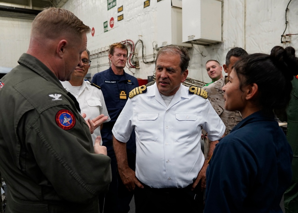 USS Gerald R. Ford Ship Visit