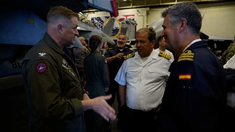 USS Gerald R. Ford Ship Visit