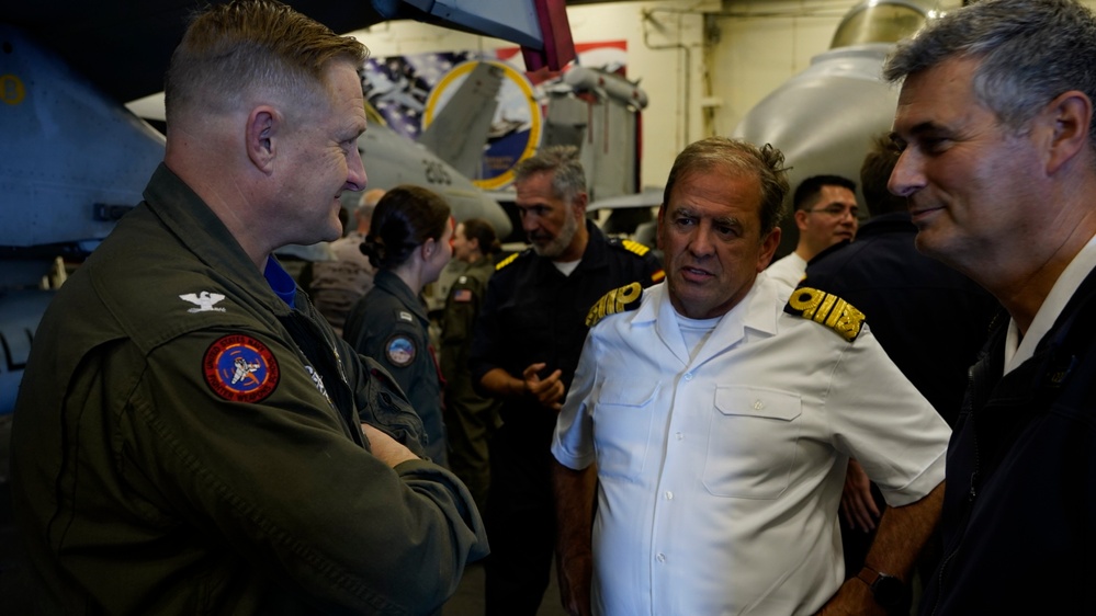 USS Gerald R. Ford Ship Visit