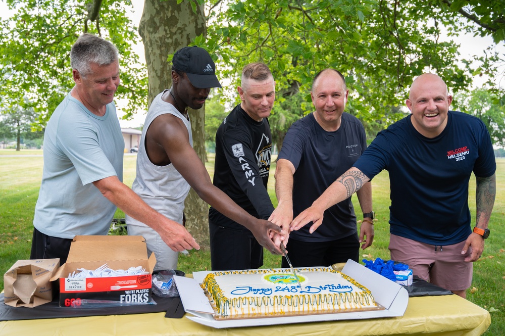 248th Army Birthday celebrated with 5K