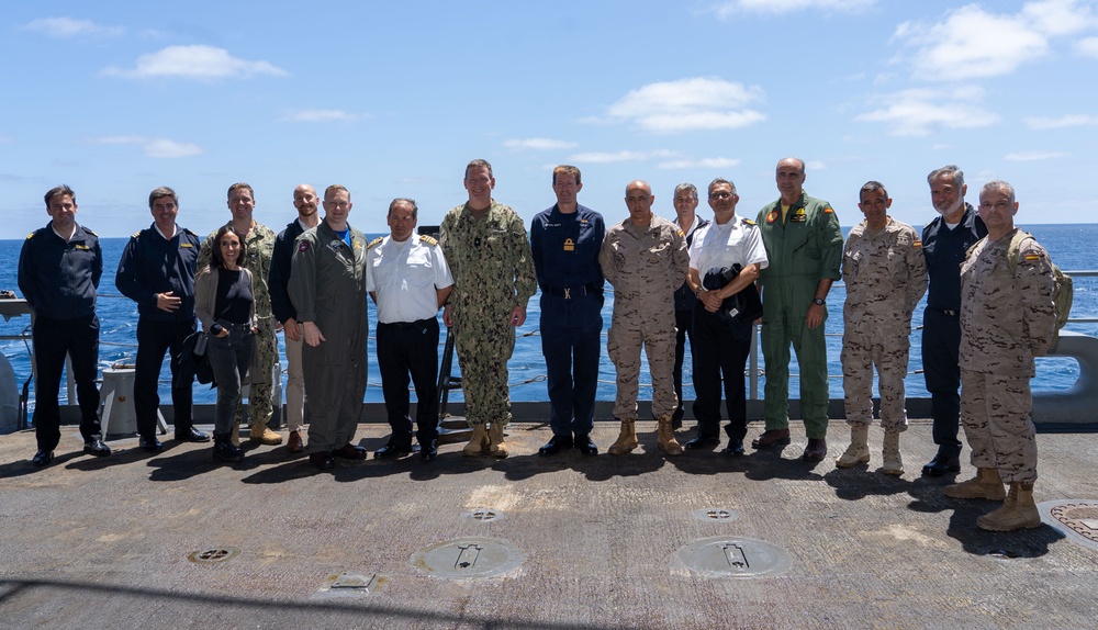 USS Gerald R. Ford Ship Visit