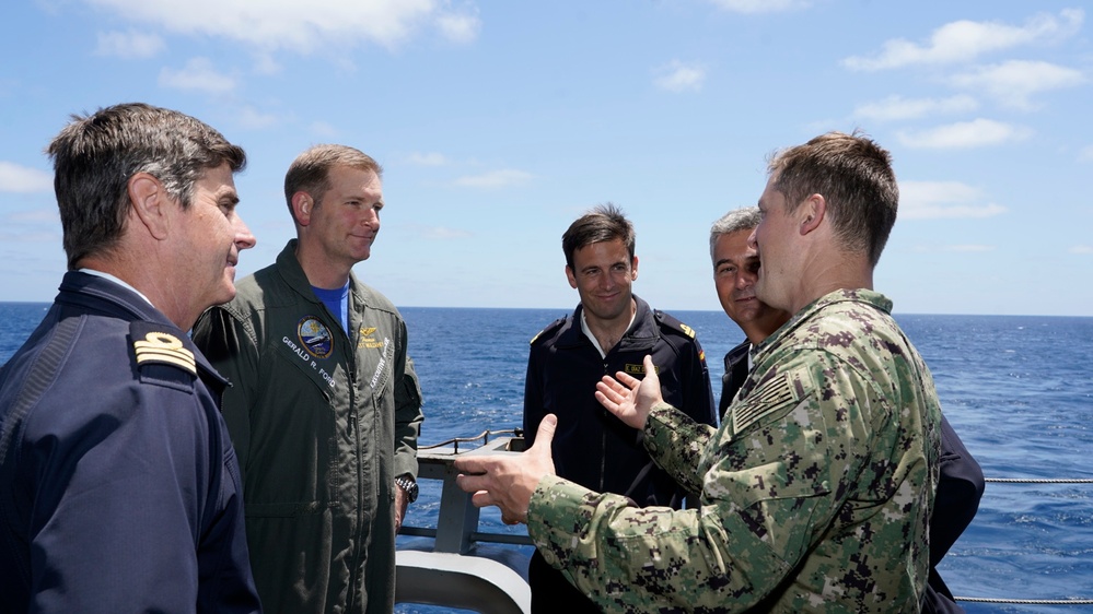 USS Gerald R. Ford Ship Visit