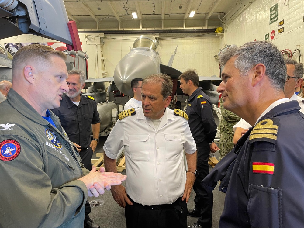 USS Gerald R. Ford Ship Visit