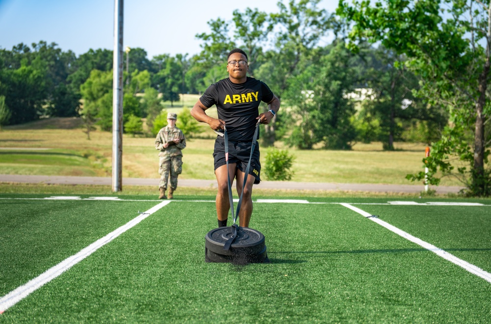 39th IBCT Conducts ACFT Fort Chaffee