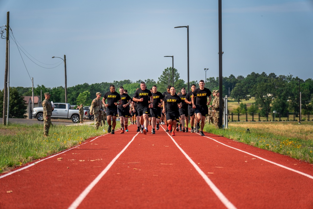 39th IBCT Conducts ACFT Fort Chaffee