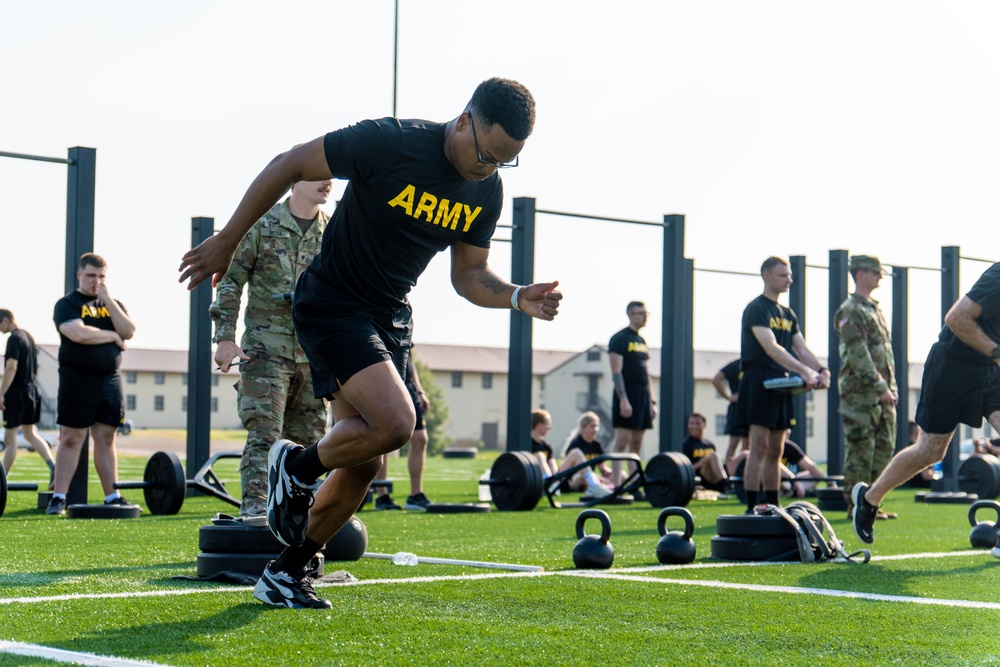 39th IBCT Conducts ACFT Fort Chaffee