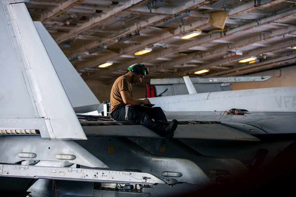 Nimitz Routine Maintenance