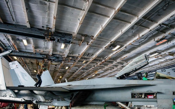 Nimitz Routine Maintenance