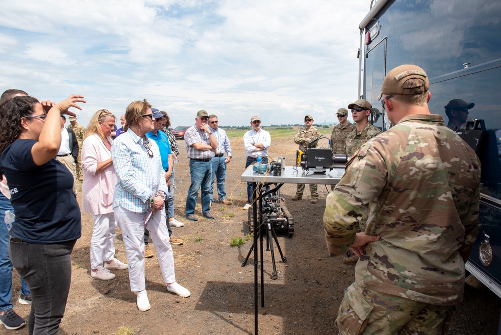 AETC civic leaders visit Team Fairchild, immerse into local mission