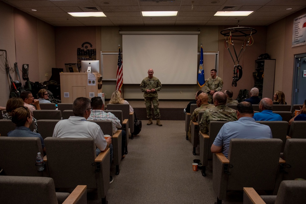 AETC civic leaders visit Team Fairchild, immerse into local mission