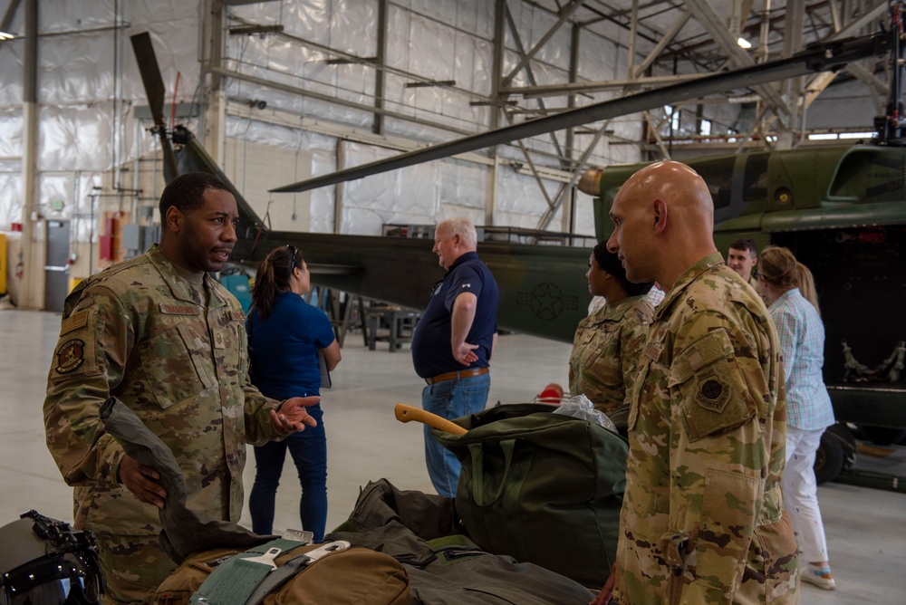 AETC civic leaders visit Team Fairchild, immerse into local mission