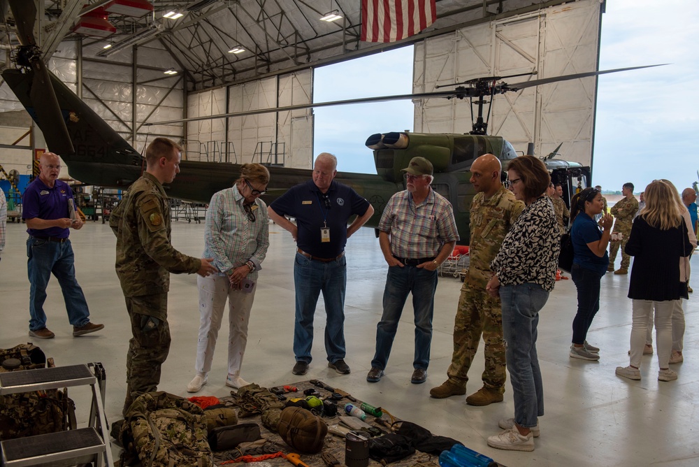 AETC civic leaders visit Team Fairchild, immerse into local mission