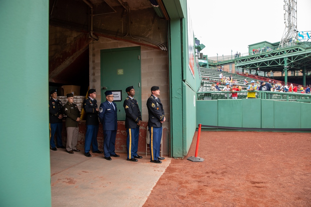 DVIDS - Images - Mass. National Guard Celebrates Flag Day with Boston Red  Sox [Image 9 of 11]