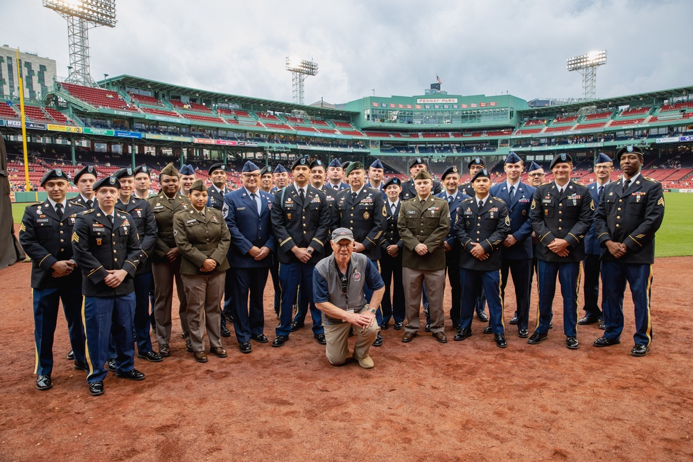 DVIDS - Images - Mass. National Guard Celebrates Flag Day with Boston Red  Sox [Image 6 of 11]