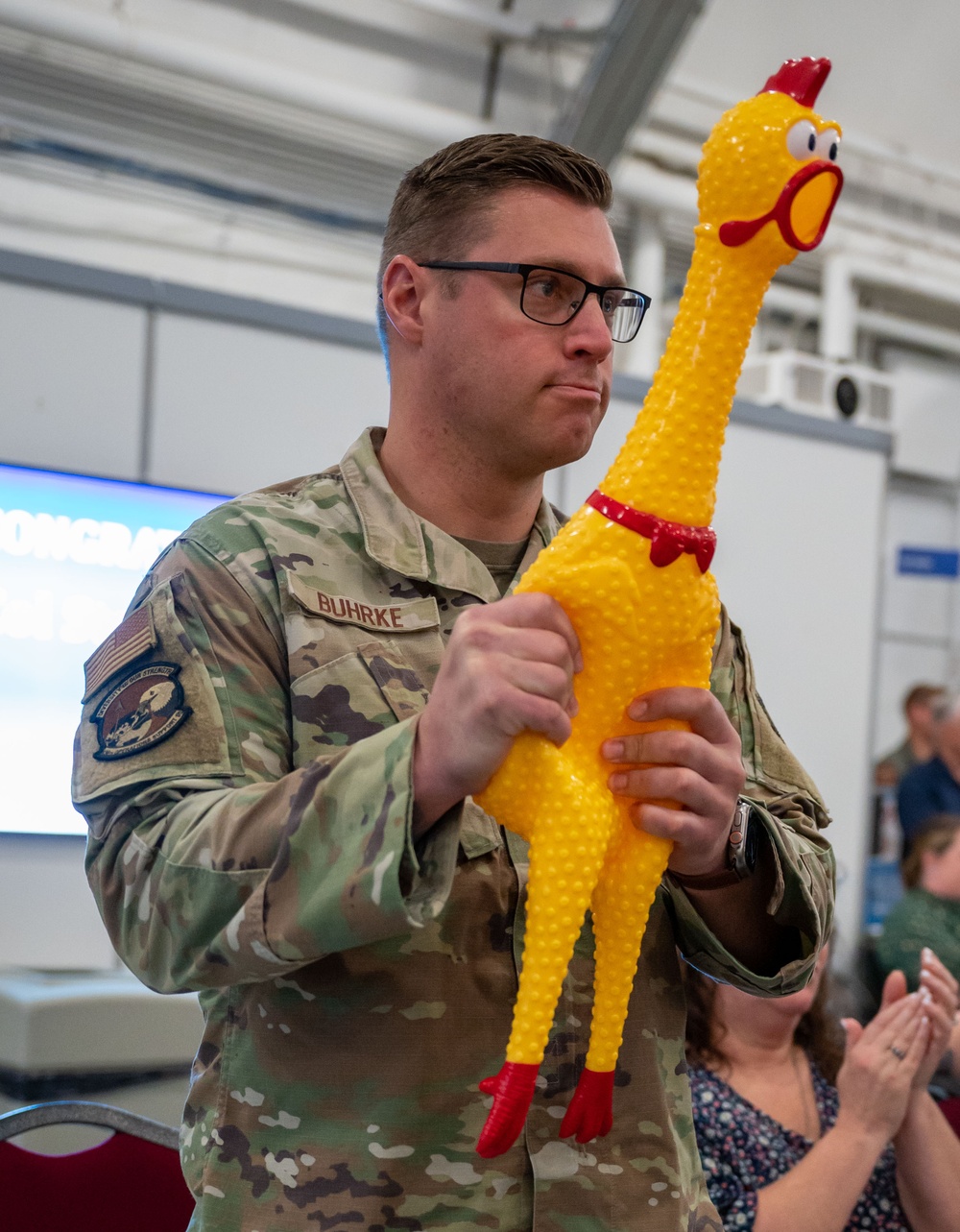 Gerlach takes command of the 436th OSS