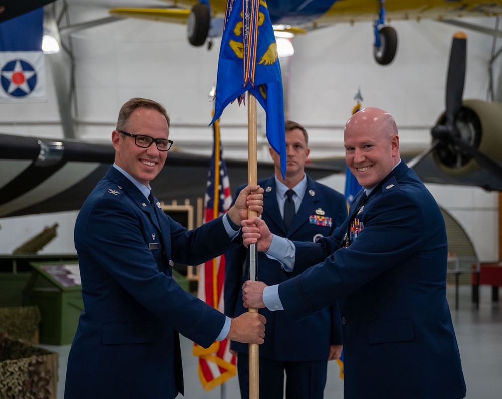 Gerlach takes command of the 436th OSS