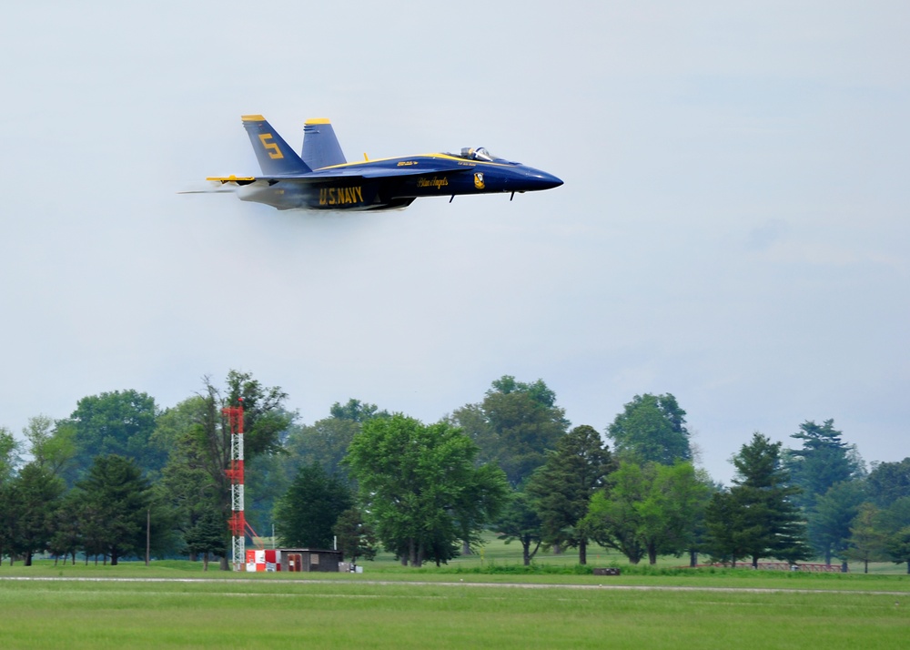 Blue Angels Perform at Scott Air Force Base Air Show