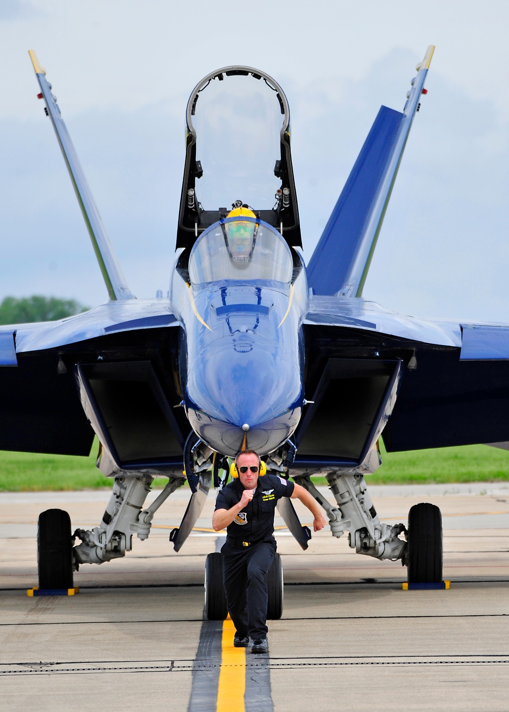 Blue Angels Perform at Scott Air Force Base Air Show