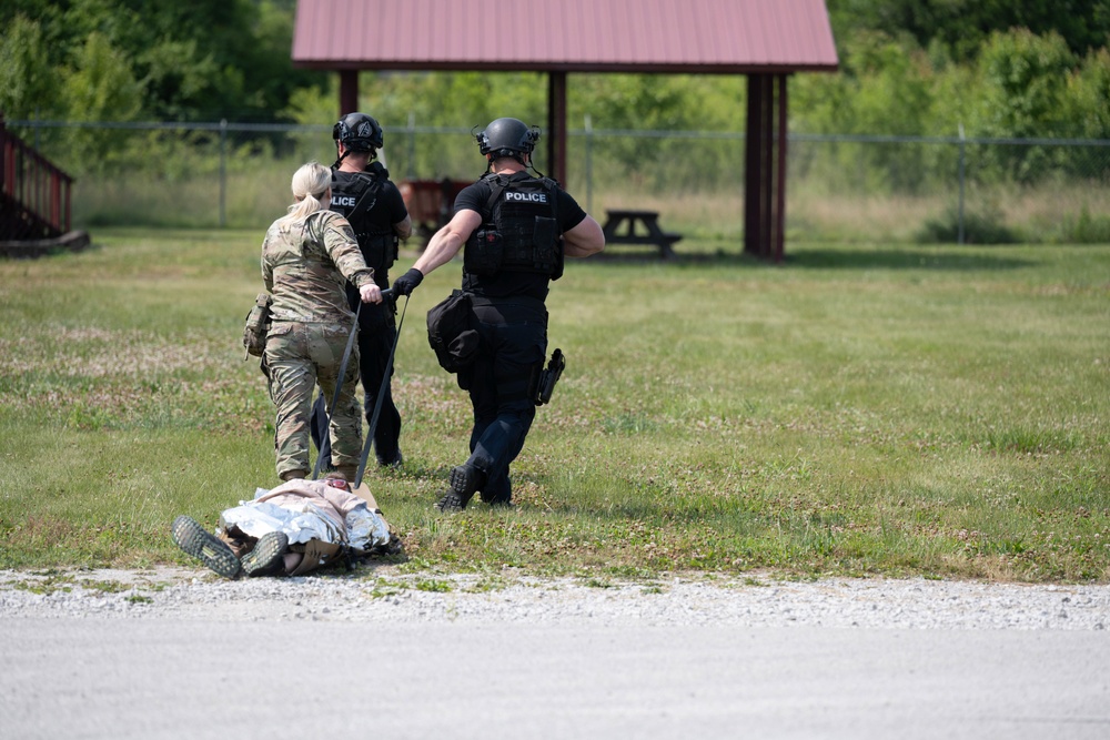 IRT Hoosier Care partners with THPD for TCCC training