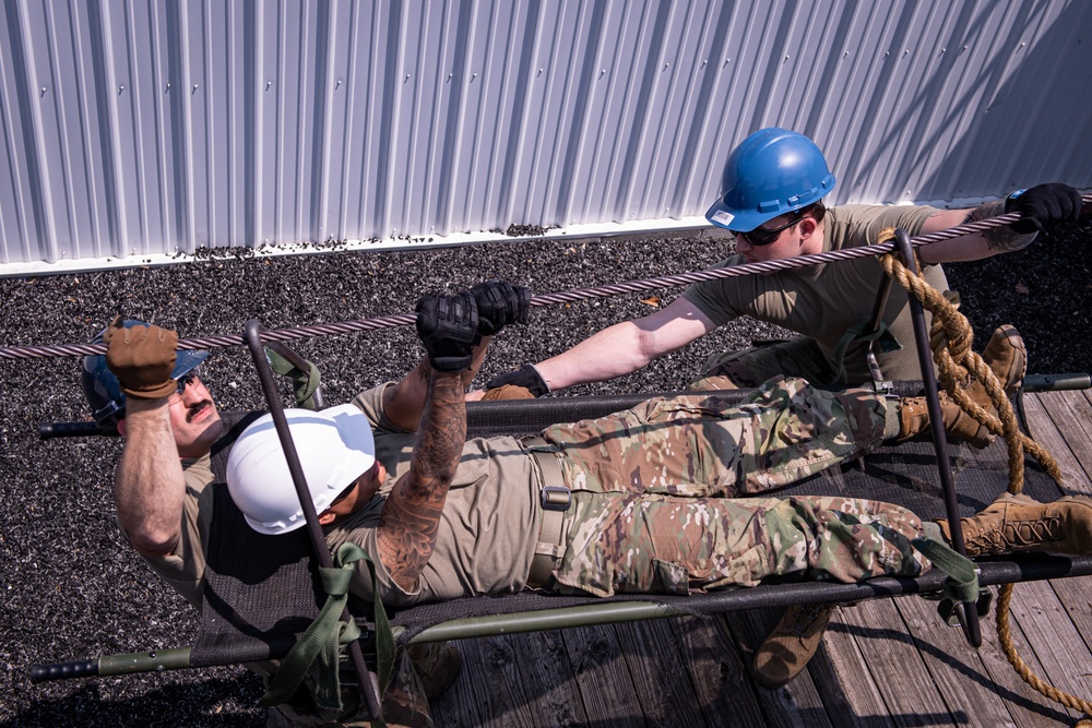 271st CBCS participate in Leadership Reaction Course