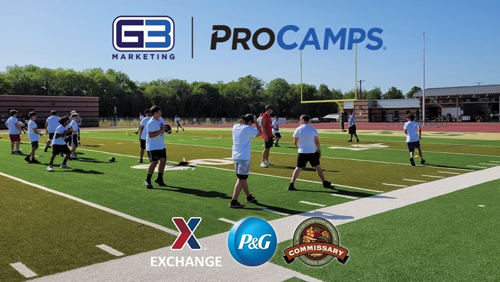 : The Exchange, Proctor &amp; Gamble and the Defense Commissary Agency are bringing NFL ProCamps to select installations this summer